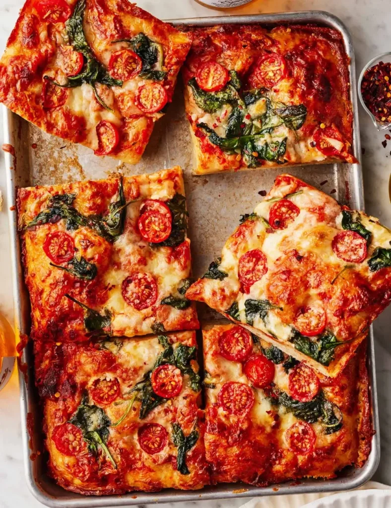 sheet pan pizza
