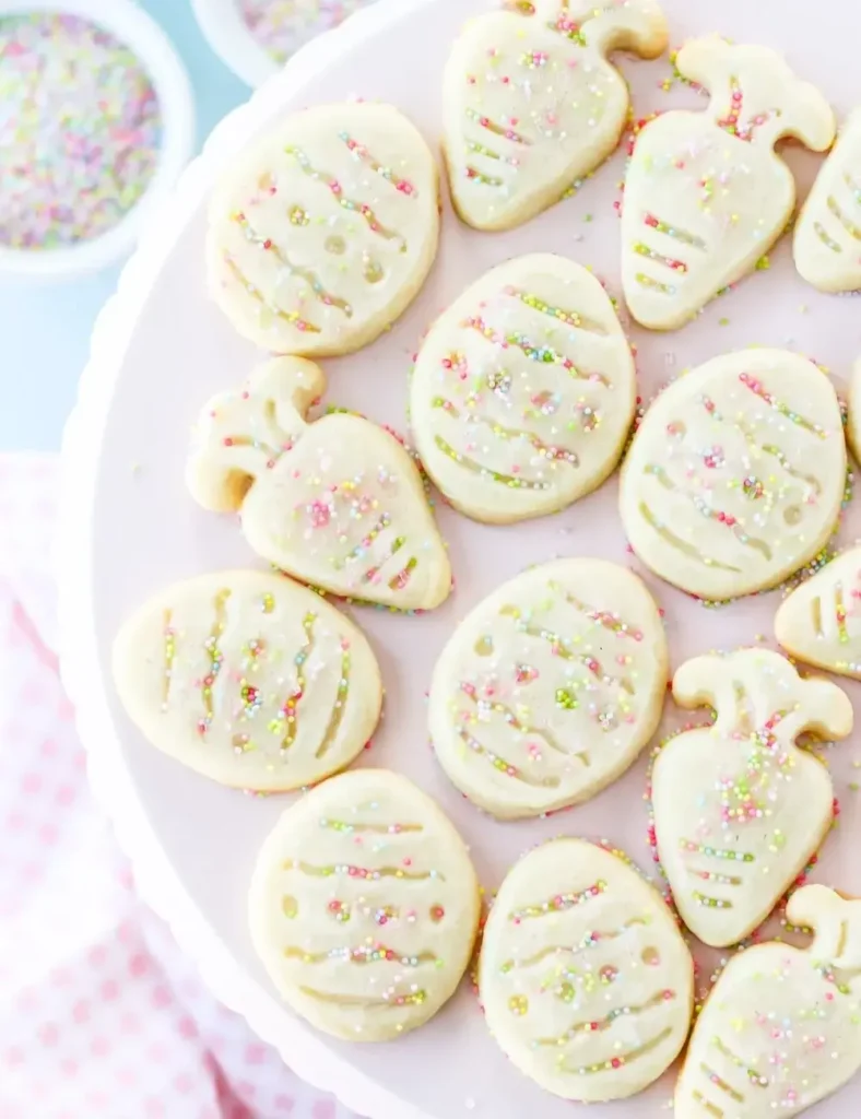 Shortbread Easter Cookies