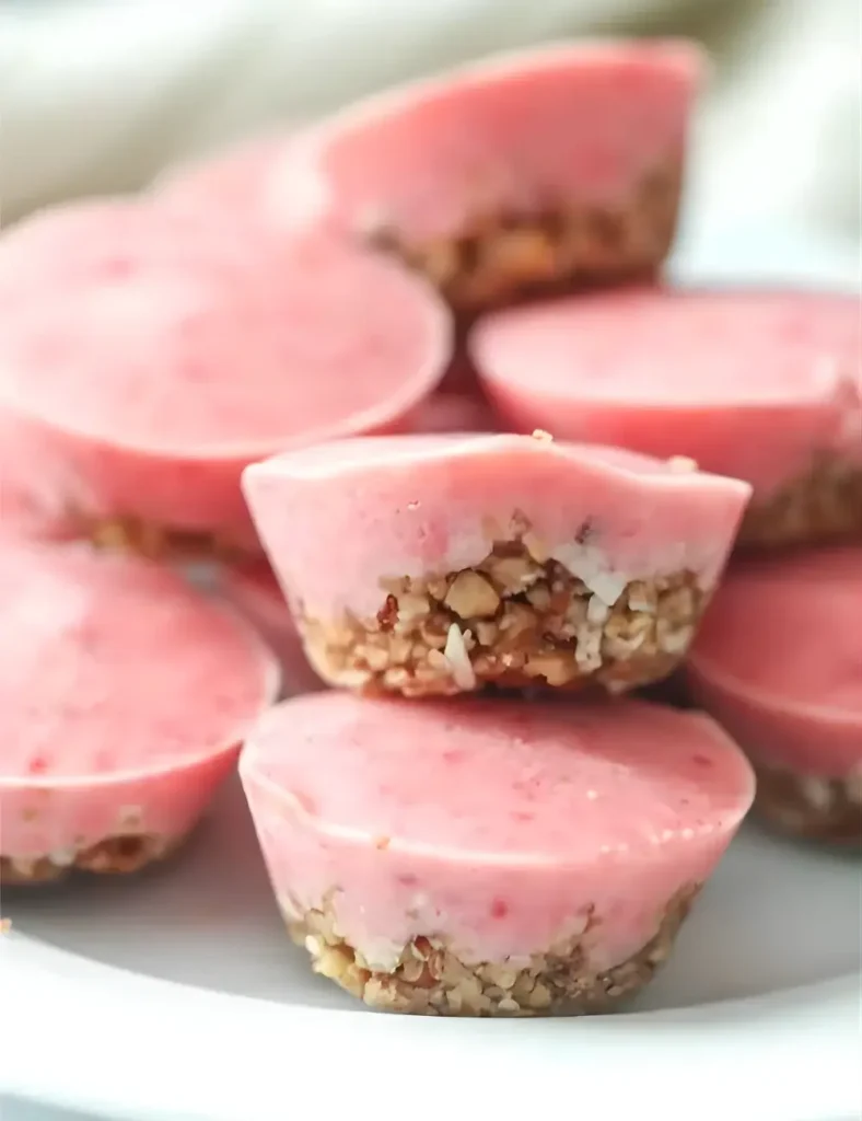 Skinny Frozen Strawberry Bites