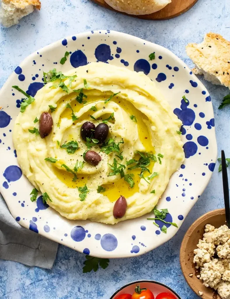 Skordalia – Greek Garlic and Potato Dip