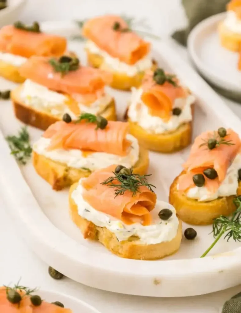 Smoked Salmon Crostini