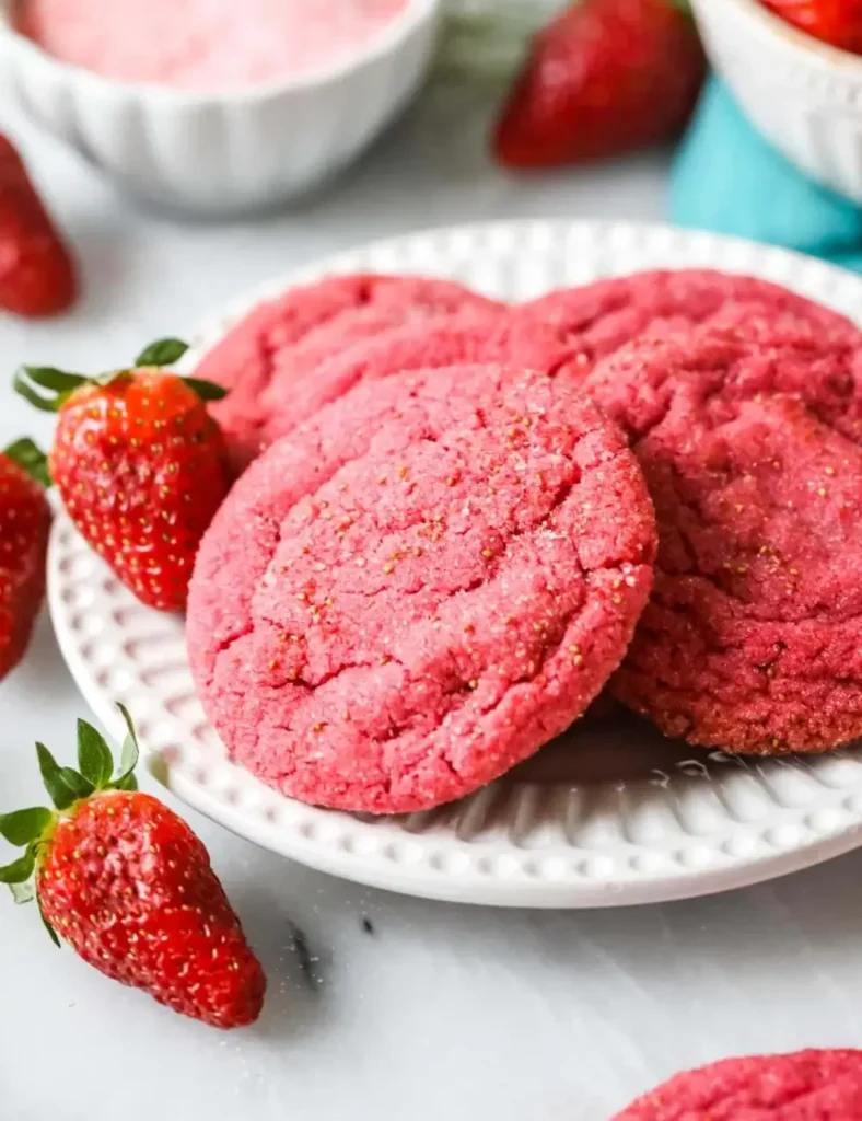 Strawberry Cookies