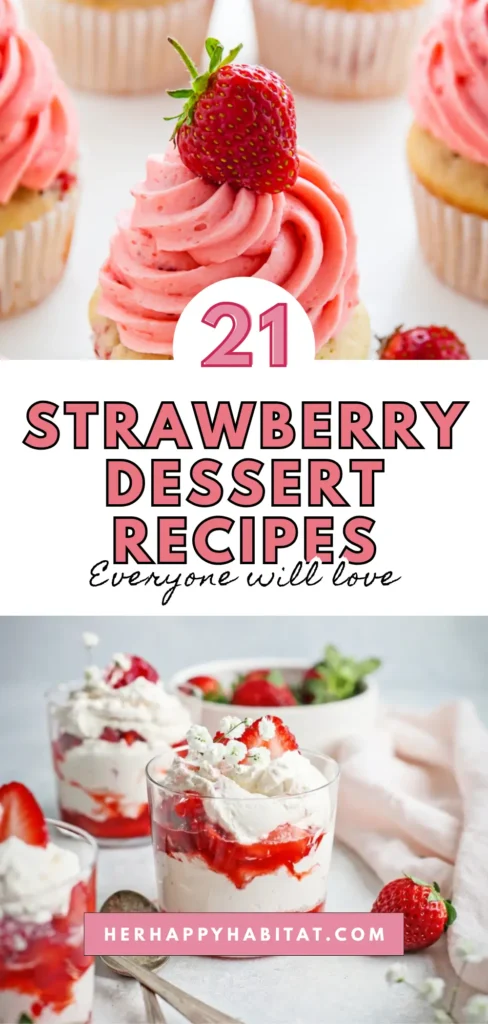 Strawberry Dessert Recipes