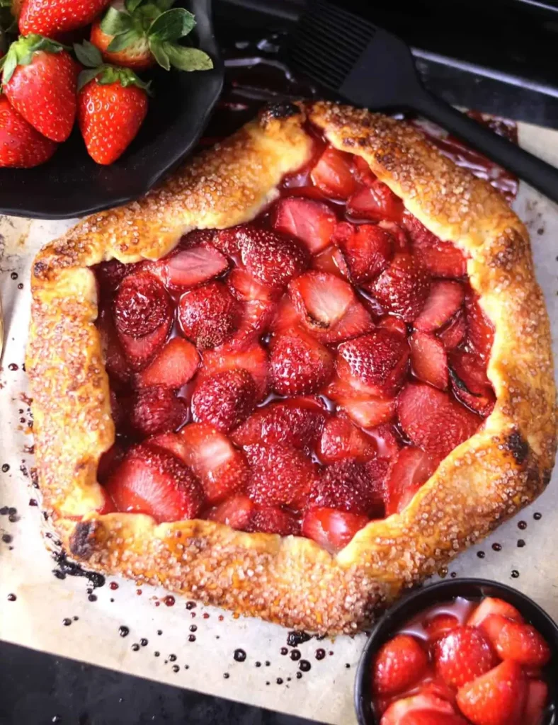 Strawberry Galette