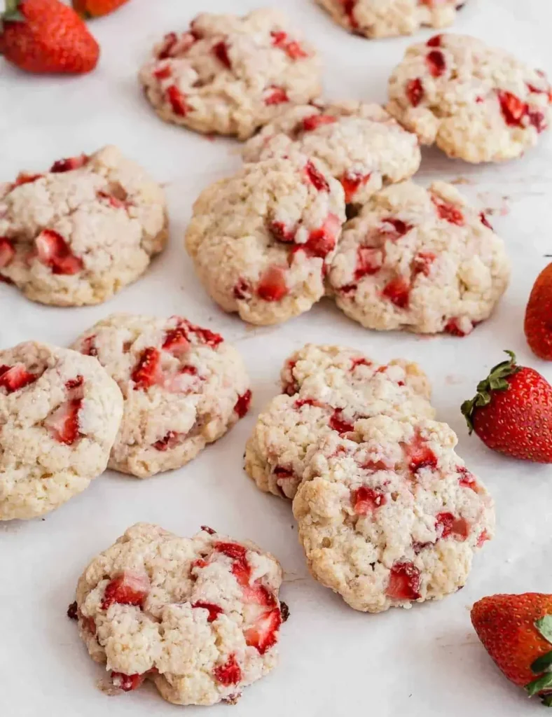 Strawberry Shortcake Cookies