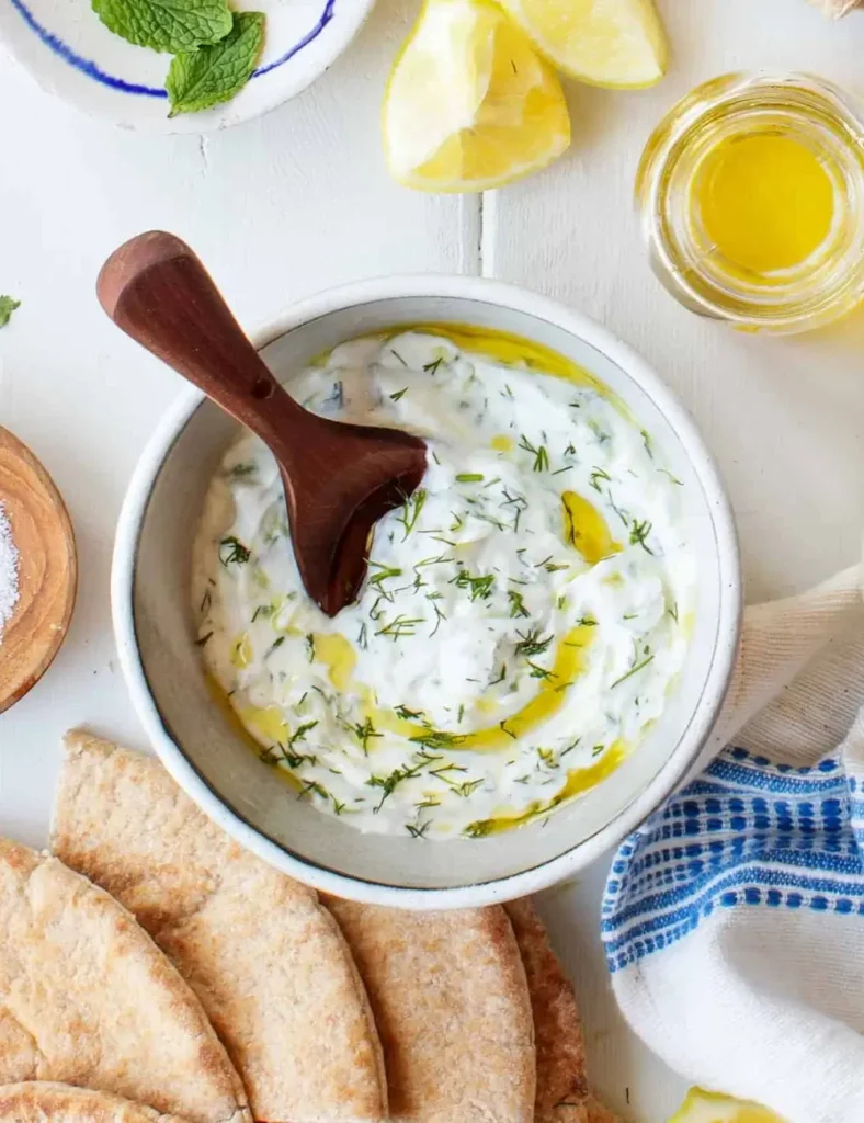 Tzatziki. Greek Side Dishes