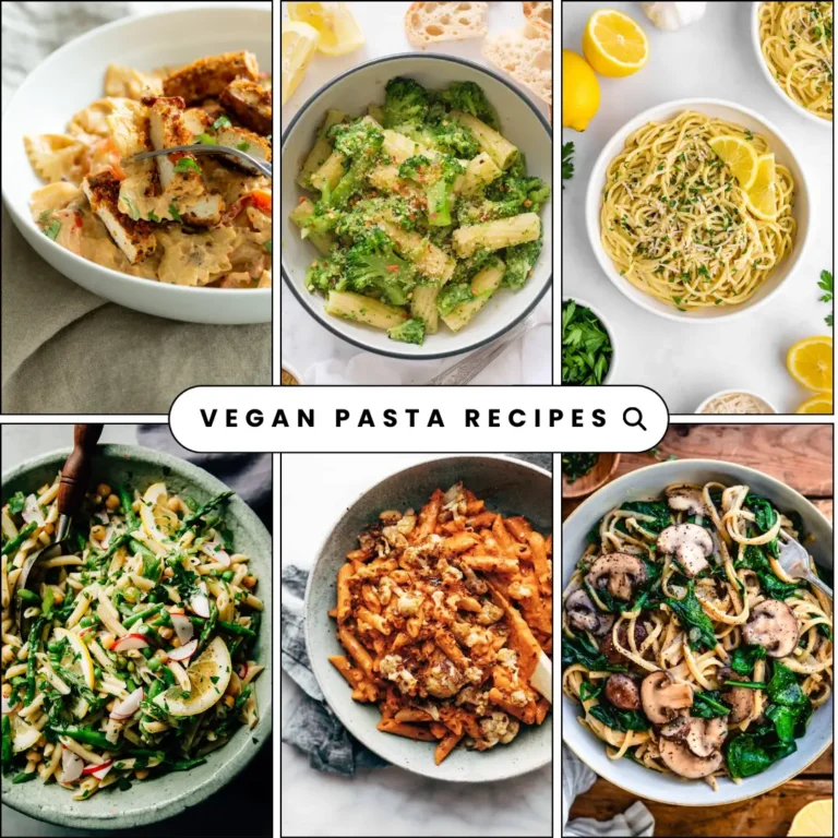 VEGAN PASTA RECIPES