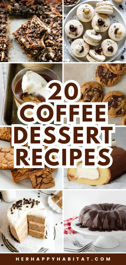 coffee dessert recipes