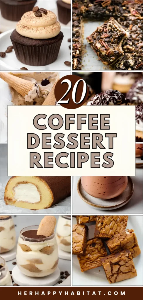 coffee dessert recipes