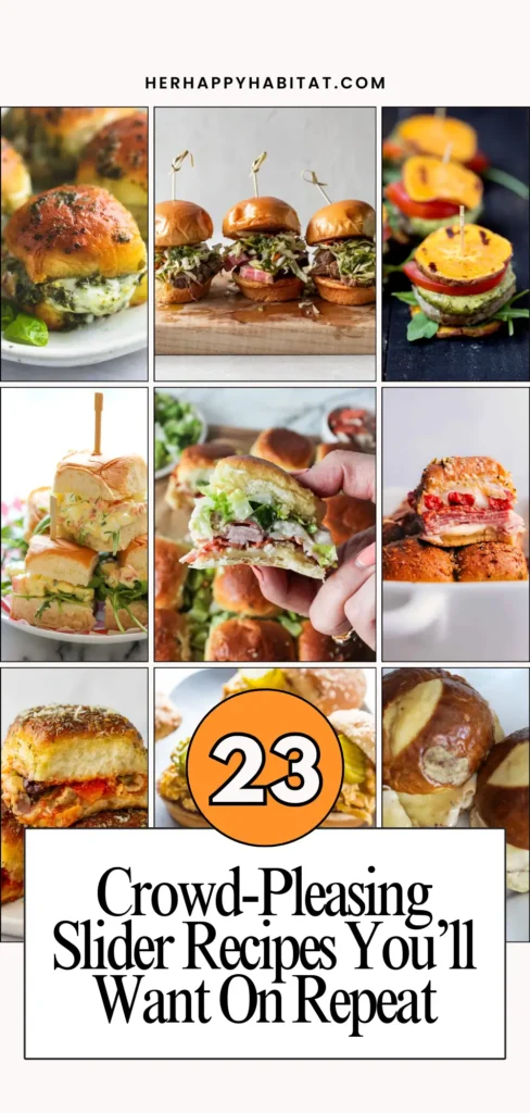slider recipes