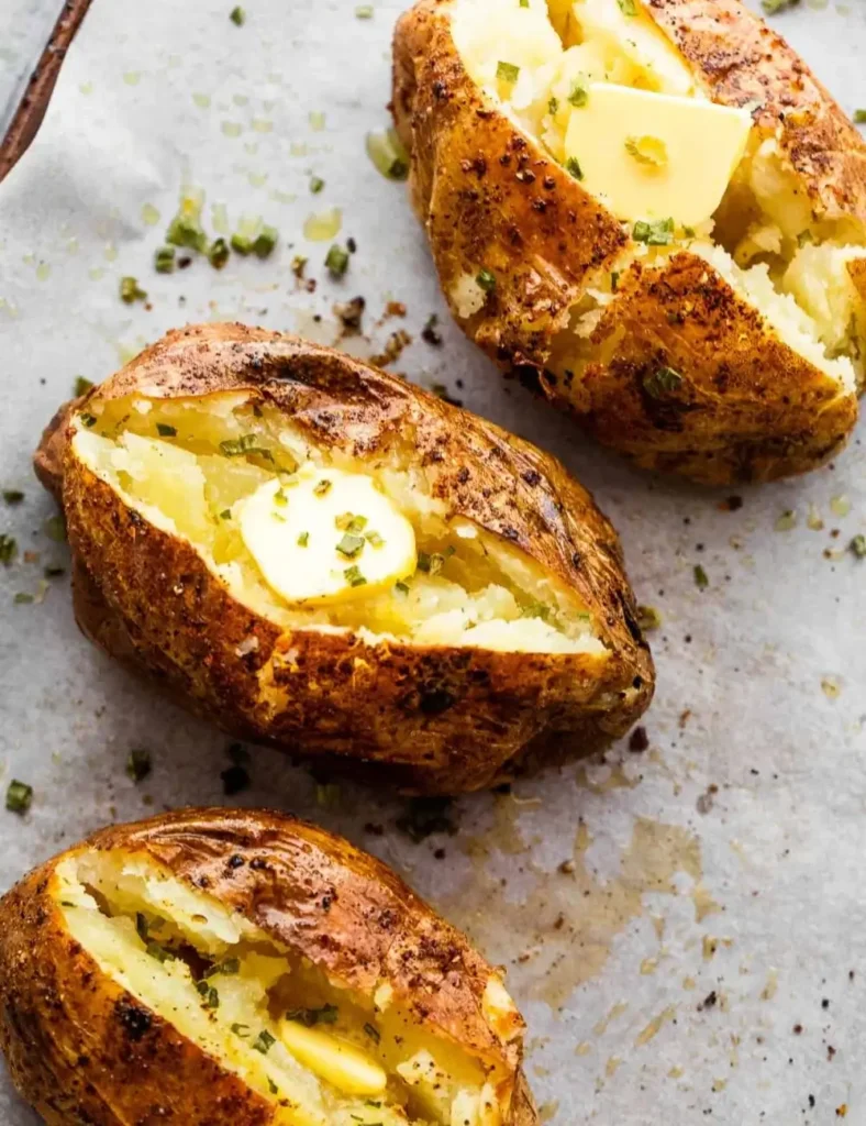 Air Fryer Baked Potatoes