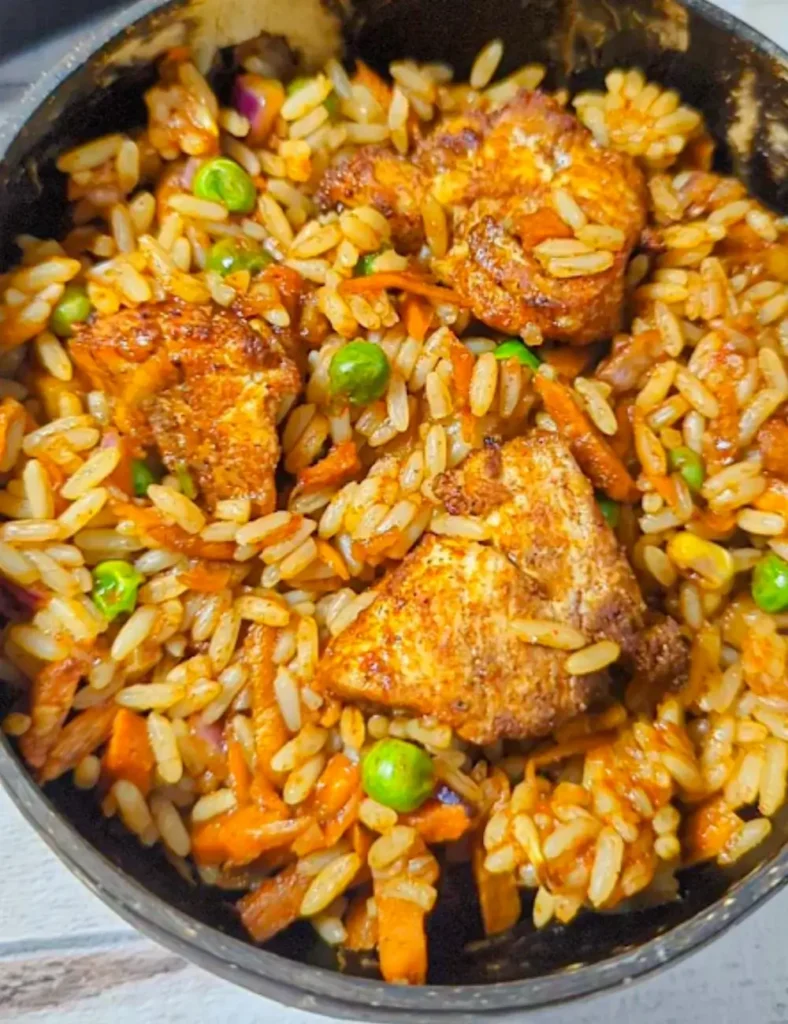 Air Fryer Chicken Fried Rice