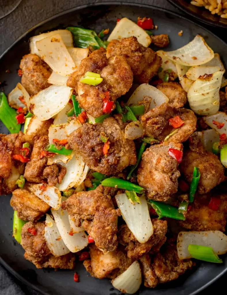 Air Fryer Salt and Pepper Chicken