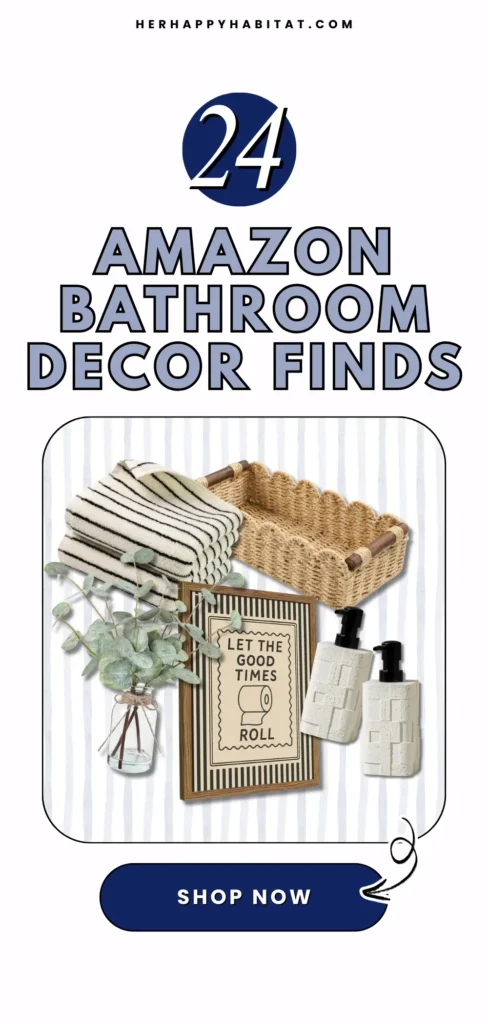 Amazon Bathroom Decor Finds