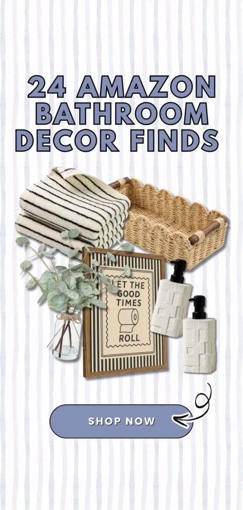 Amazon Bathroom Decor Finds