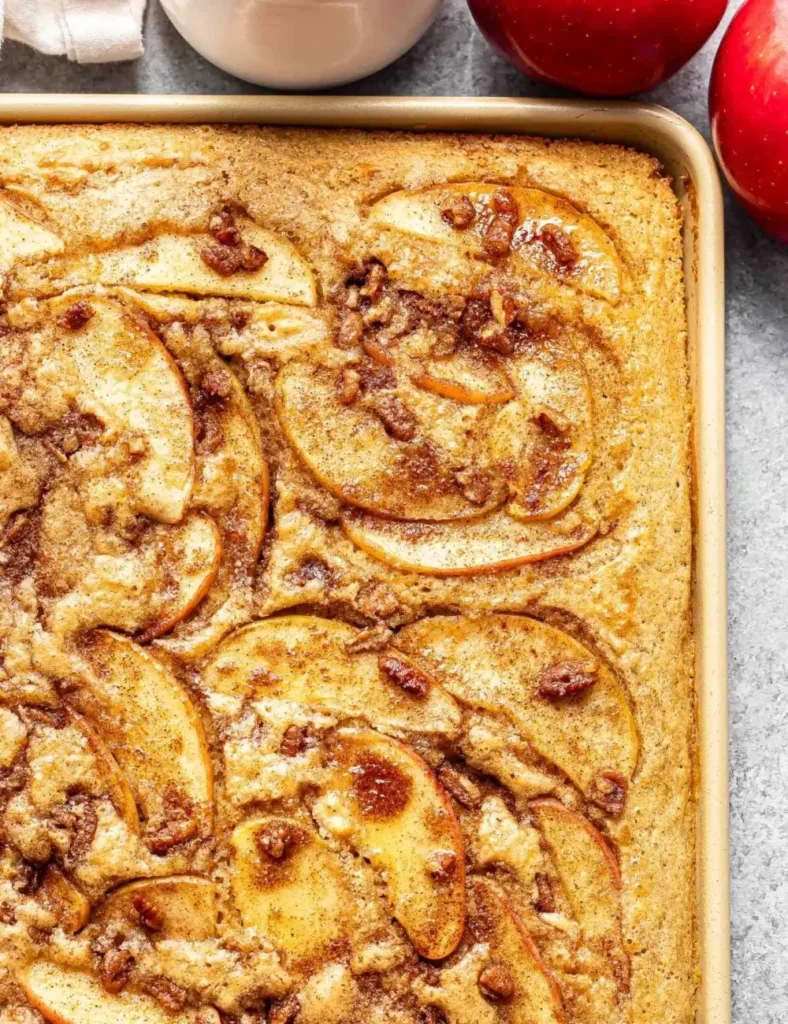Apple Sheet Pan Pancakes. Sheet Pan Desserts