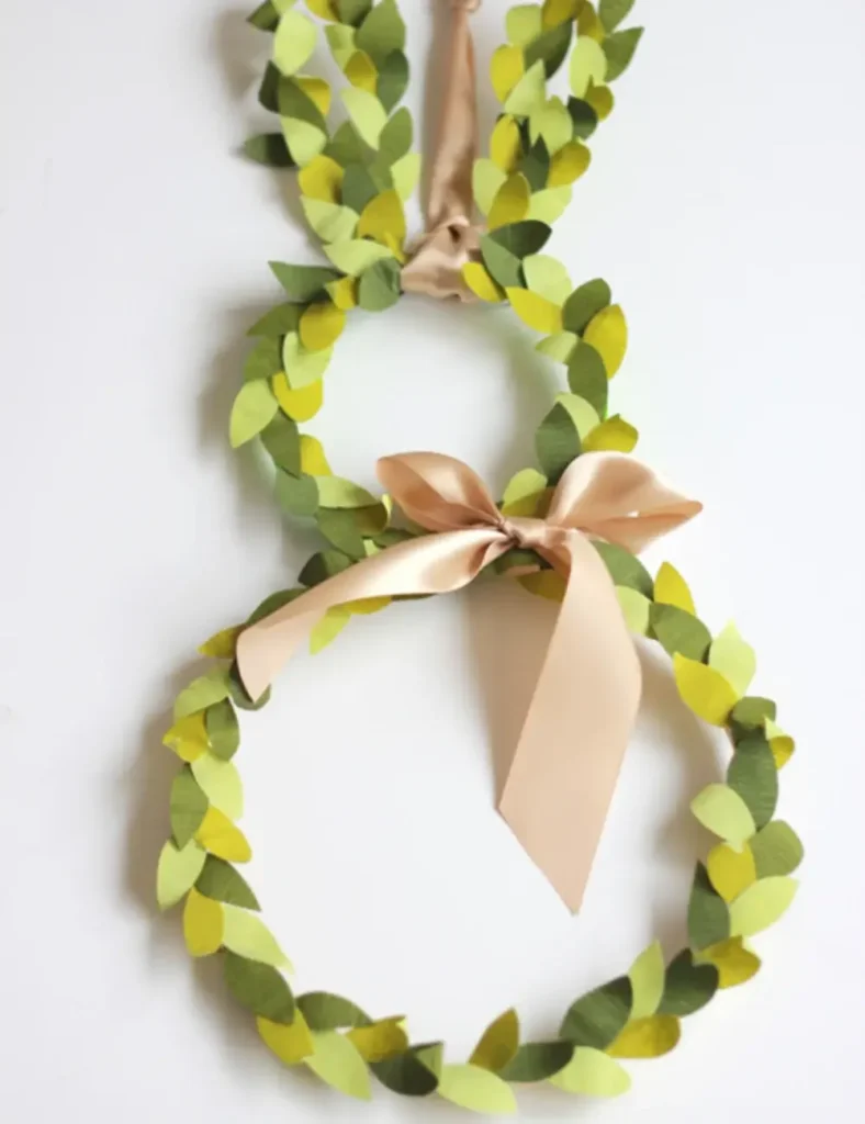 Bunny topiary wreath