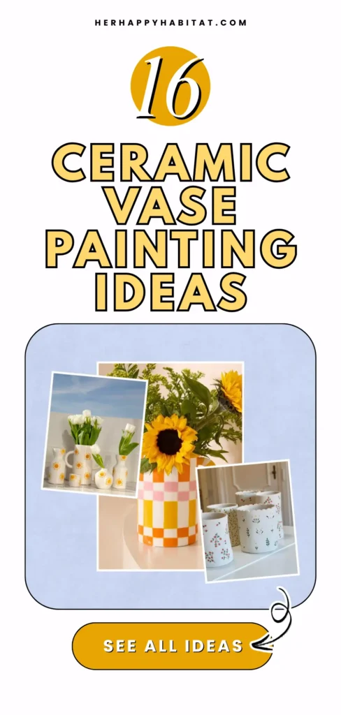 Ceramic Vase Painting Ideas