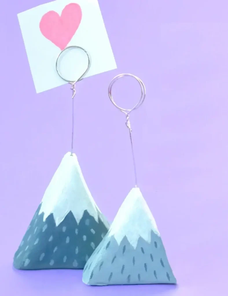 Clay Mountain Photo Holder