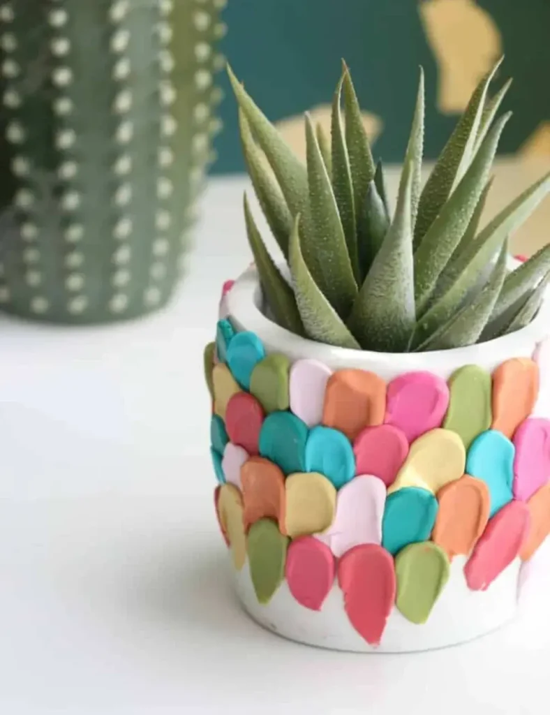Clay Petal Planter
