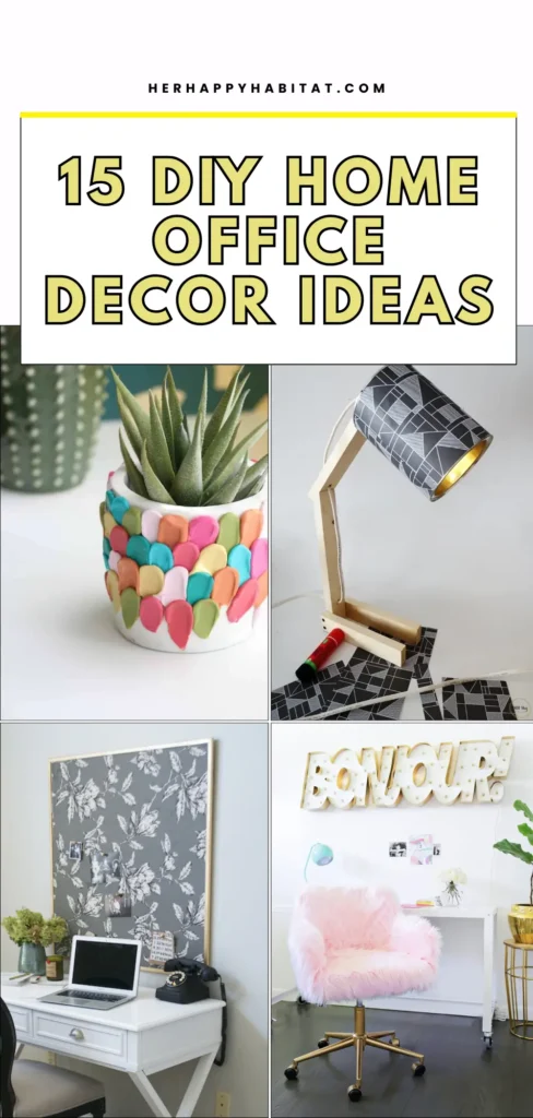 DIY Home Office Decor Ideas