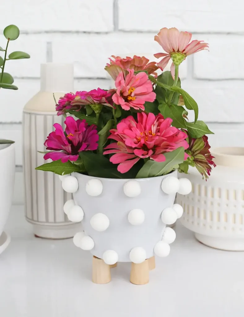 DIY Mid-Century Planter