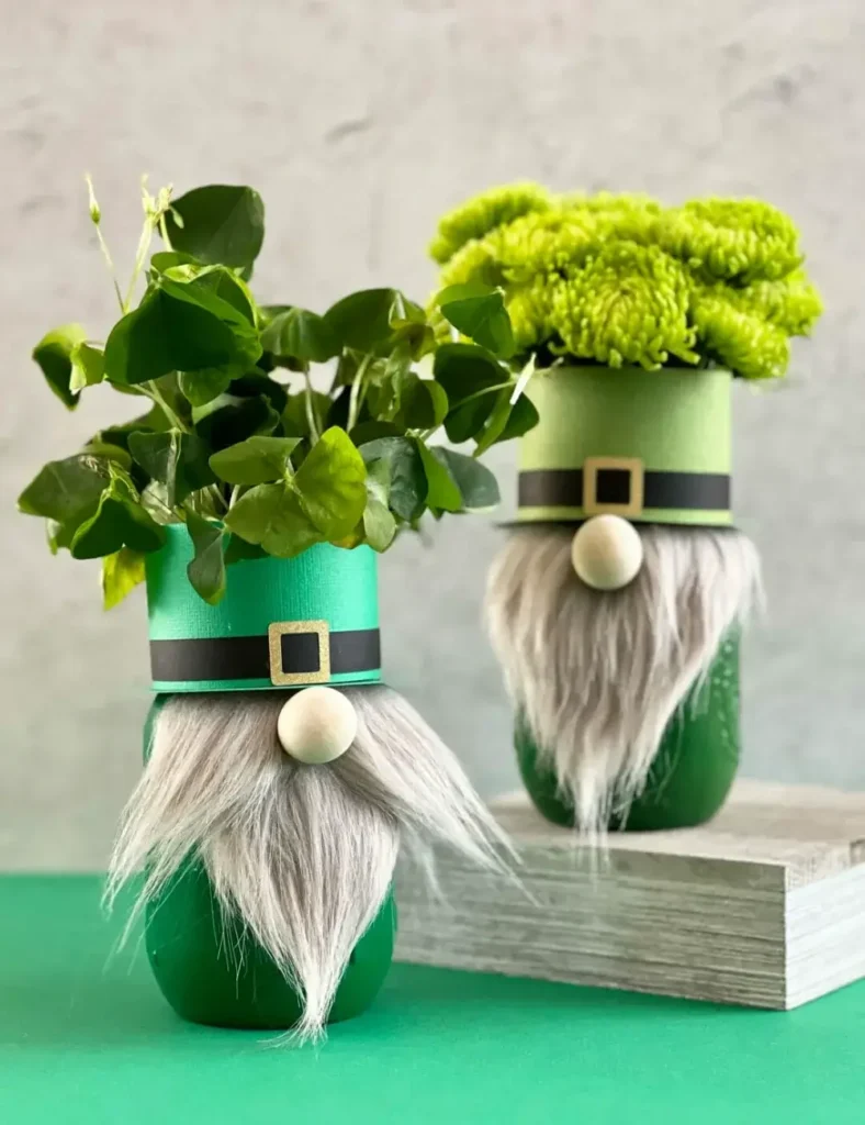 DIY St. Patrick’s Day Gnome Planter