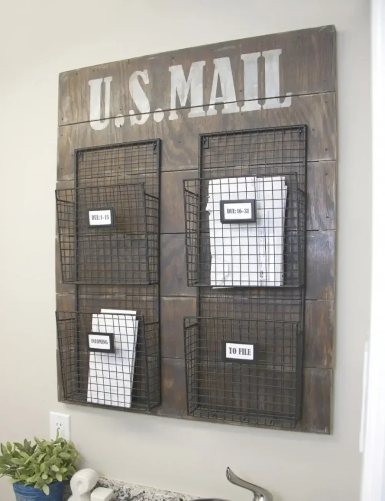 DIY Wall Organizer Ideas