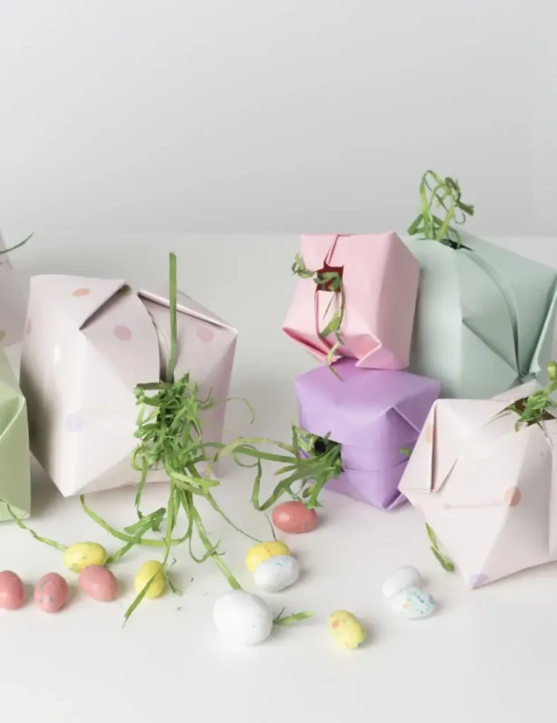 DIY origami surprise box