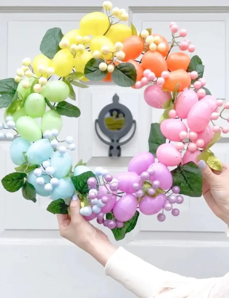 Dollar Tree Easter Wreath