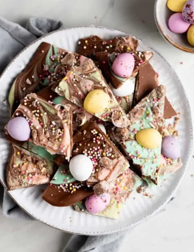 Easter Bark. easter desserts