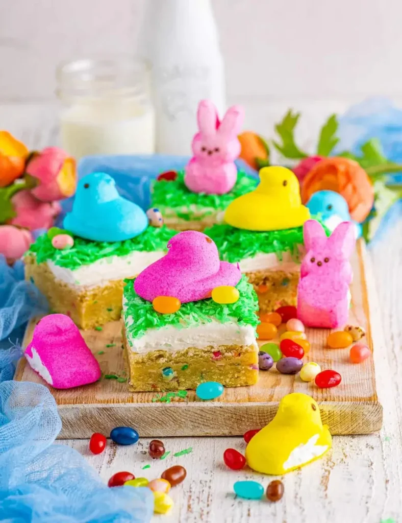 Easter Sugar Cookie Bars