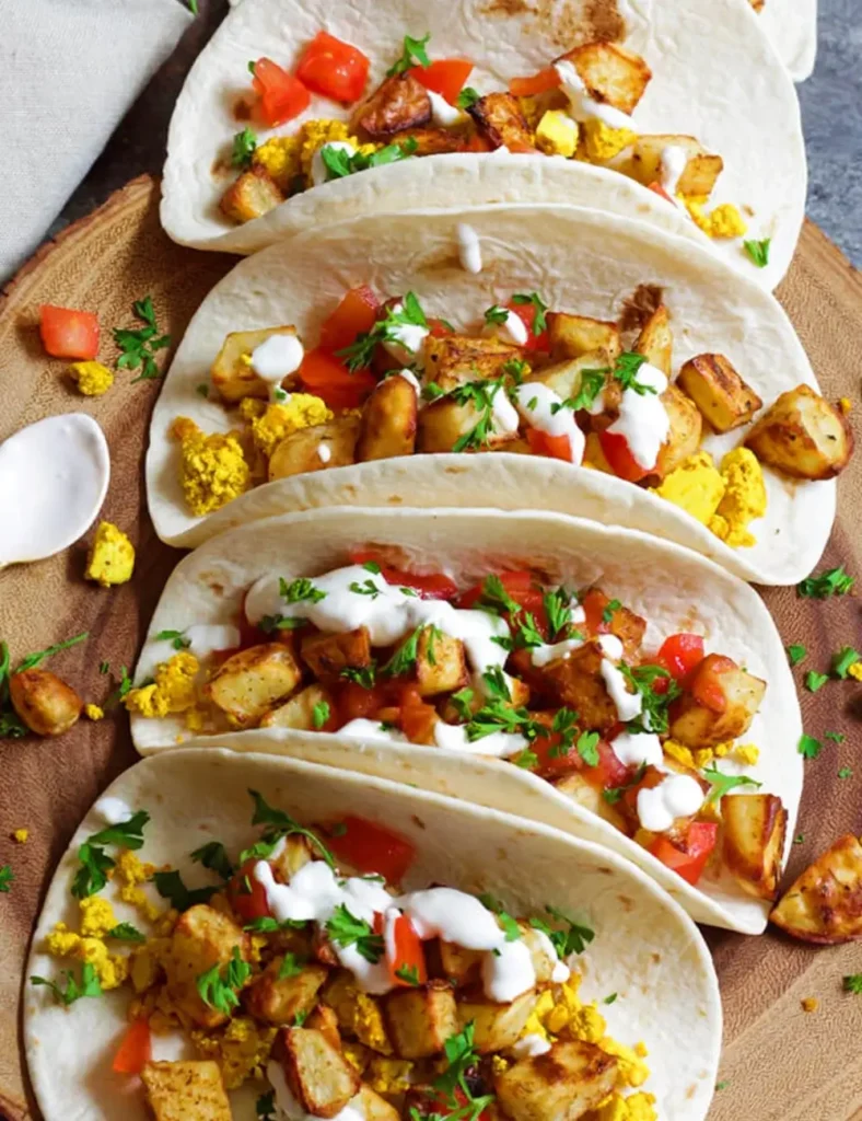 Easy Vegan Breakfast Tacos