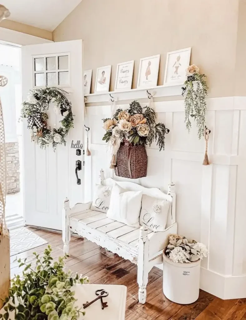 Farmhouse Entryway Decor Ideas