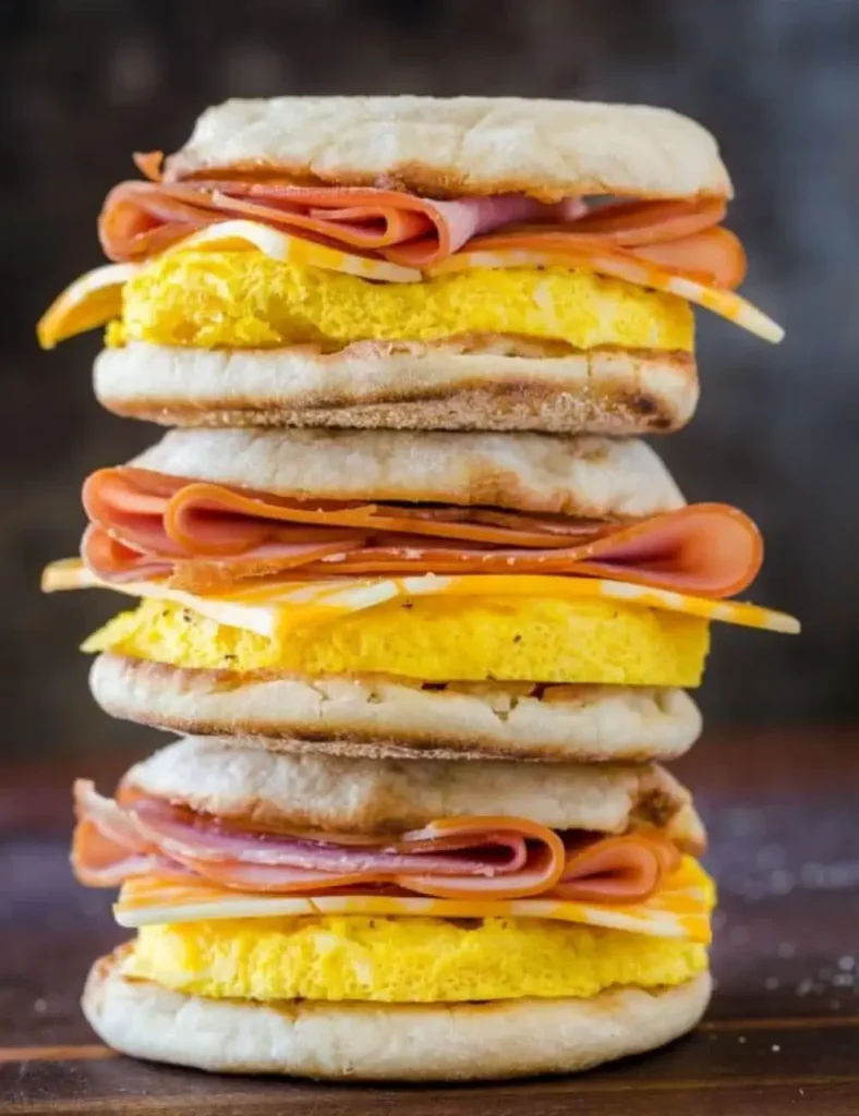 Freezer Breakfast Sandwiches