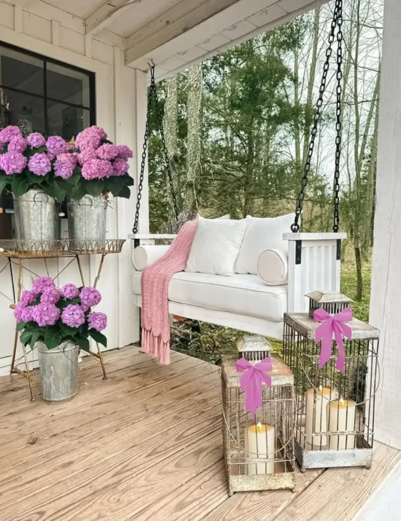 Go All In on One Bloom spring porch