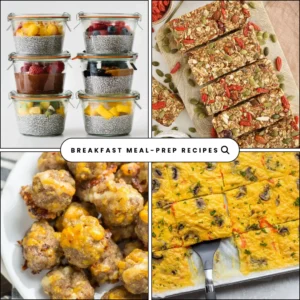 Healthy Breakfast Meal-Prep Recipes