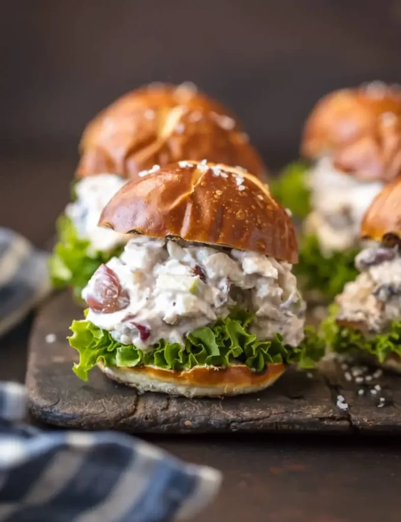Healthy Chicken Salad Sliders