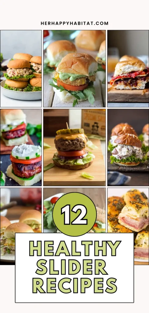 Healthy Slider Recipes
