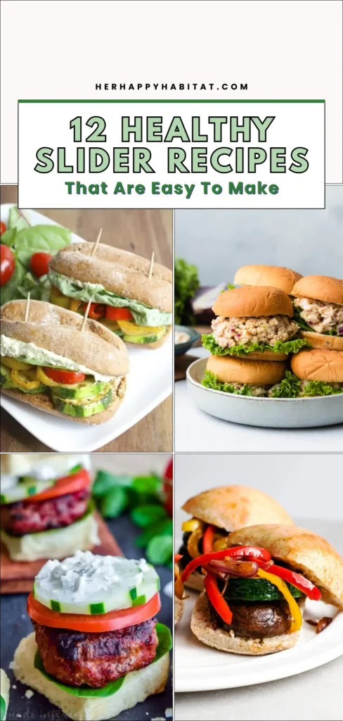 Healthy Slider Recipes