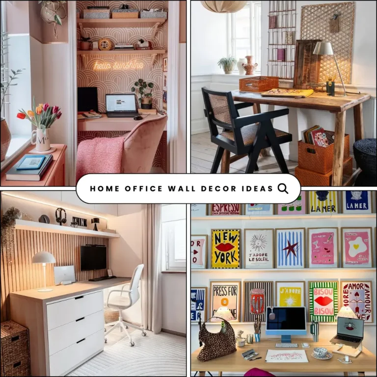 Home Office Wall Decor Ideas