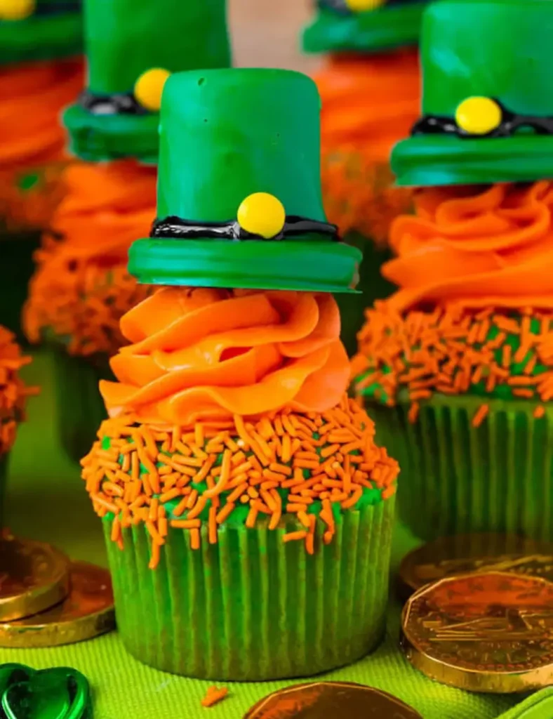 Leprechaun Hat Cupcakes