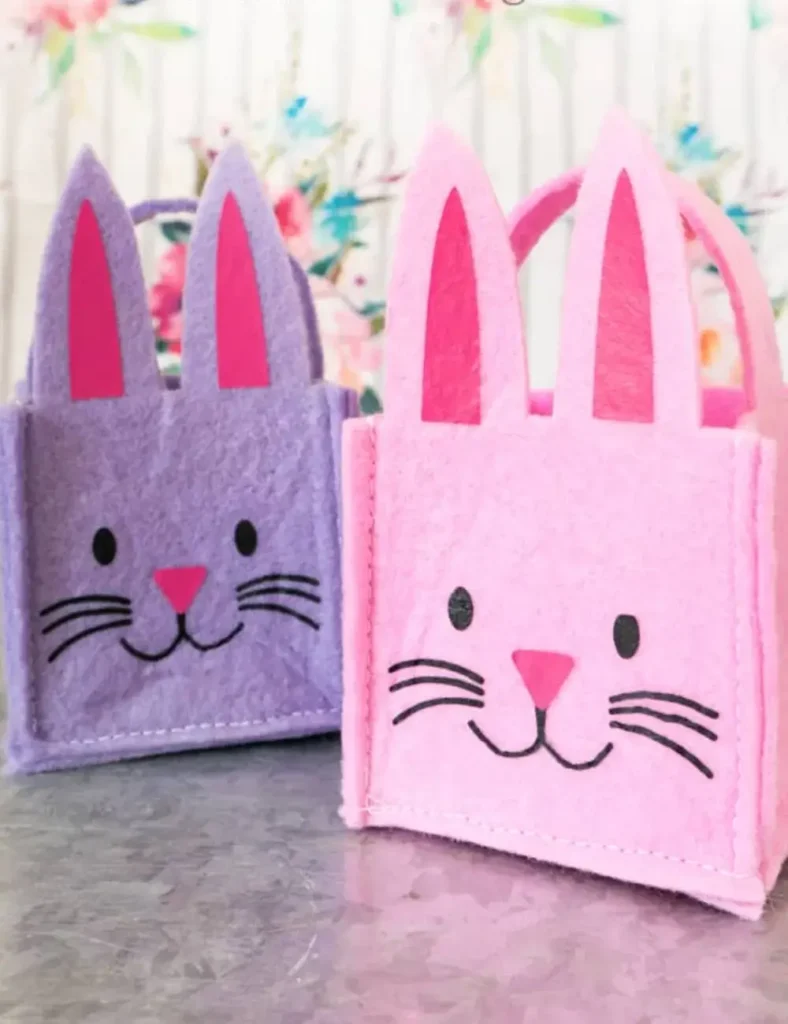 Mini Bunny Easter Baskets