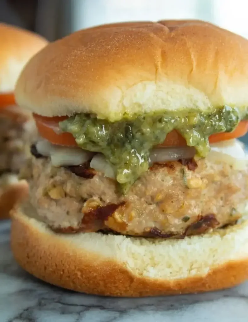 Pesto Turkey Sliders