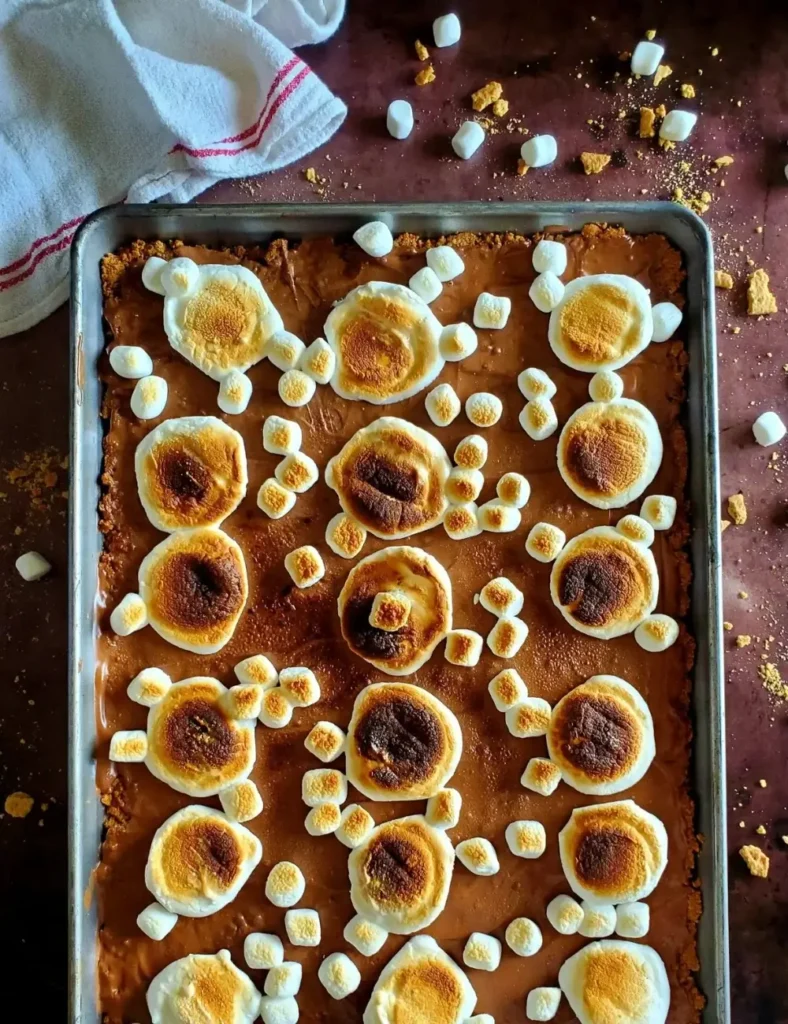 Sheet Pan Sโmores. Sheet Pan Desserts