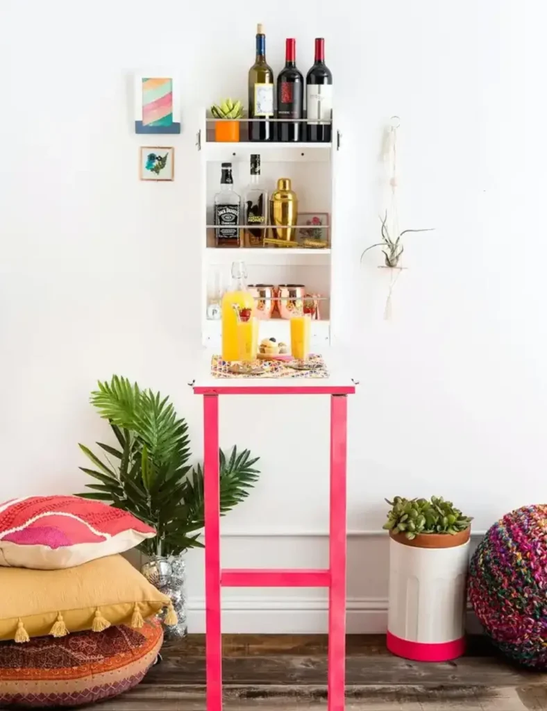 Slim Statement Bar Shelf
