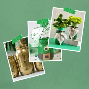 St Patrick's Day Mason Jar Crafts
