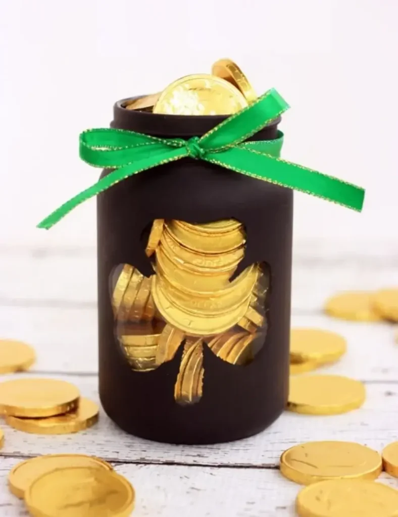 St Patrick's Day Mason Jar Crafts (2)