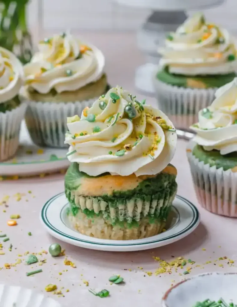 St Patrick’s Day Vegan Cupcakes (Gluten-Free)