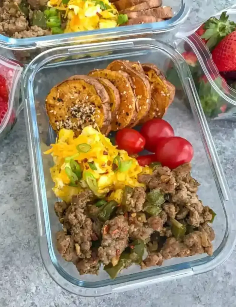 Sweet Potato Breakfast Meal Prep. Healthy Breakfast Meal Prep Recipes